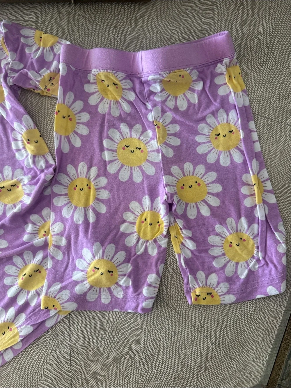 Little Sleepies pajama set size 5/6 Shorts/short sleeve EUC
